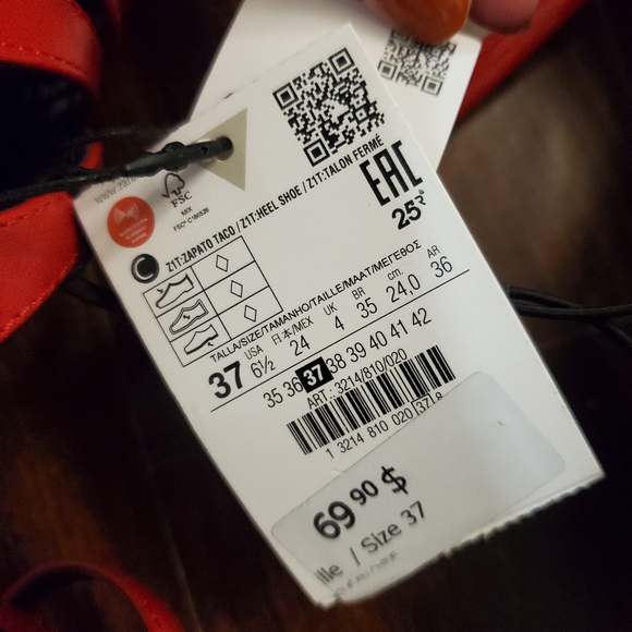 ❤️ Zara strappy high heel pumps - Picture 7 of 10